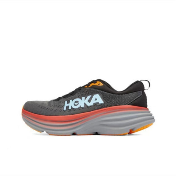 נעלי הוקה - HOKA Bondi 8 Grey Black