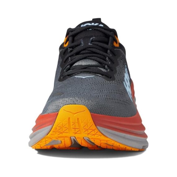 ⁦נעלי הוקה - HOKA Bondi 8 Grey Black⁩ – תמונה ⁦3⁩