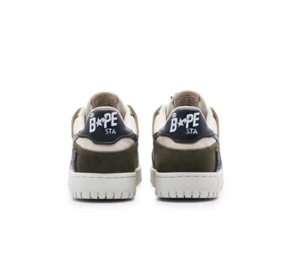 ⁦סניקרס BAPE M2 Olive Blue White⁩ – תמונה ⁦3⁩