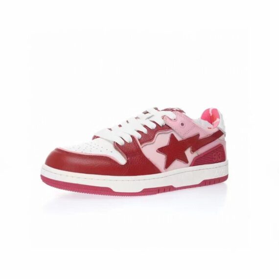 ⁦סניקרס BAPE M2 Red White⁩ – תמונה ⁦2⁩