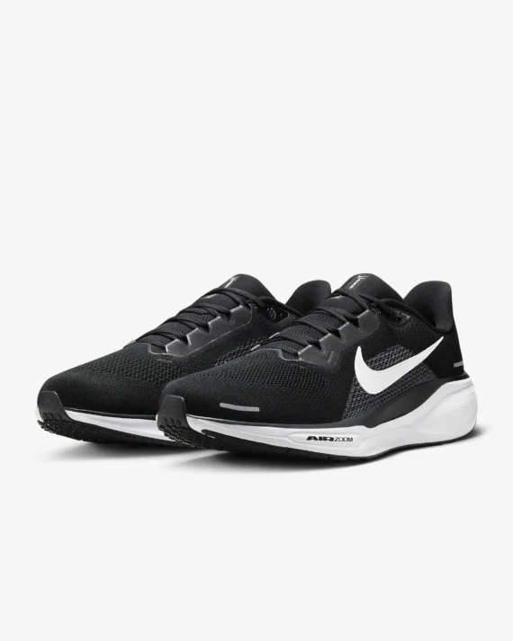 ⁦נעלי נייק פגסוס - Nike Pegasus 41 Black White⁩ – תמונה ⁦5⁩