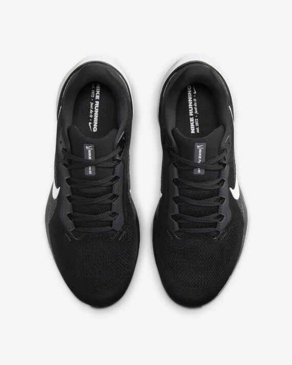 ⁦נעלי נייק פגסוס - Nike Pegasus 41 Black White⁩ – תמונה ⁦4⁩