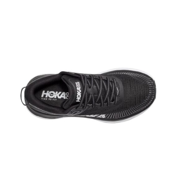 ⁦נעלי הוקה - HOKA Bondi 8 Black⁩ – תמונה ⁦3⁩