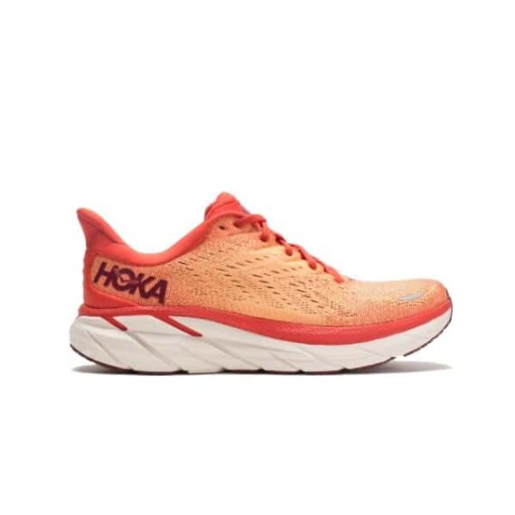 נעלי הוקה - HOKA Clifton 8 Red Yellow