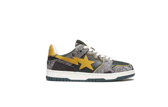 ⁦סניקרס BAPE M2 Olive Gray⁩ – תמונה ⁦3⁩