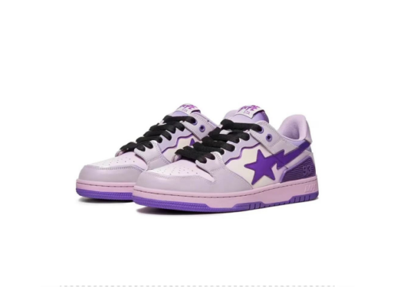 סניקרס BAPE M2 Gray Purple