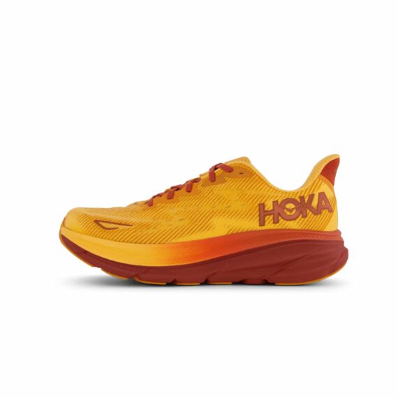 נעלי הוקה - HOKA Clifton 9 Yellow Red