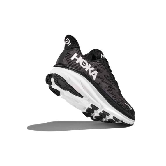 ⁦נעלי הוקה - HOKA Clifton 9 Black⁩ – תמונה ⁦5⁩