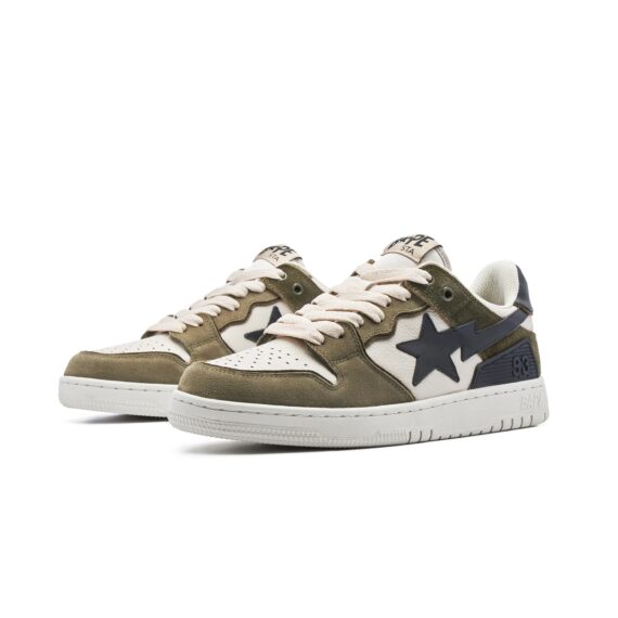 סניקרס BAPE M2 Olive Blue White