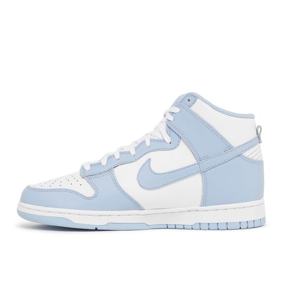 ⁦נייק דאנק- NIKE DUNK HIGH WHITE BLUE⁩ – תמונה ⁦6⁩