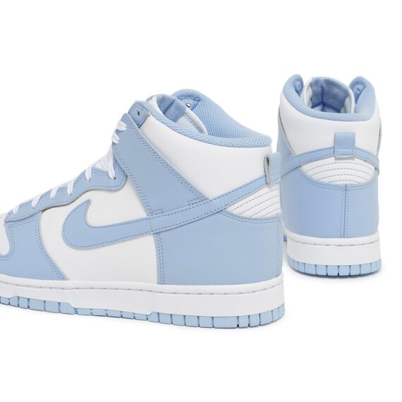 ⁦נייק דאנק- NIKE DUNK HIGH WHITE BLUE⁩ – תמונה ⁦3⁩