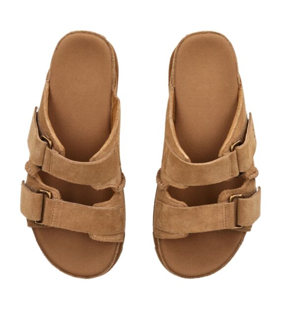 ⁦UGG  Suede Goldenstar Slide Sandals⁩ – תמונה ⁦3⁩