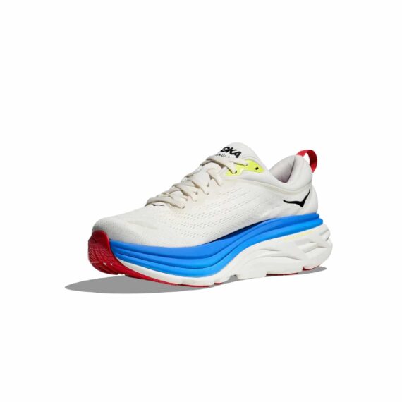 ⁦נעלי הוקה - HOKA Bondi 8 White Blue⁩ – תמונה ⁦7⁩