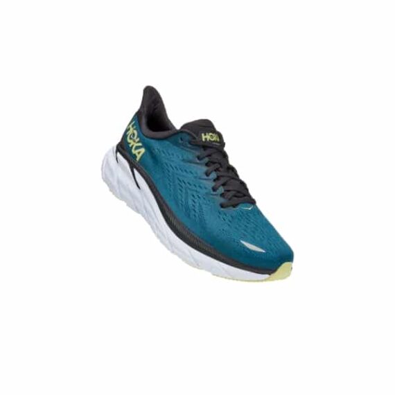 ⁦נעלי הוקה - HOKA Clifton 8 Blue White⁩ – תמונה ⁦4⁩