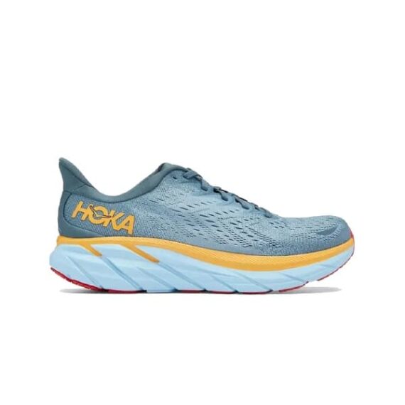 נעלי הוקה - HOKA Clifton 8 Grey Yellow