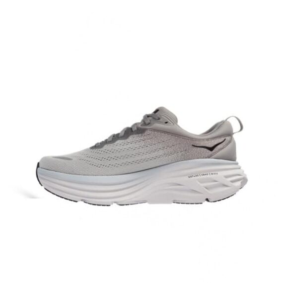 ⁦נעלי הוקה - HOKA Bondi 8 Gray⁩ – תמונה ⁦2⁩