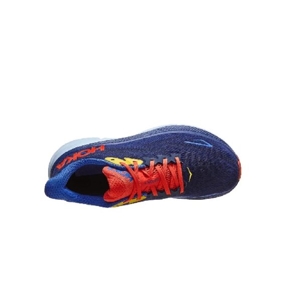 ⁦נעלי הוקה - HOKA Clifton 9 Blue Red⁩ – תמונה ⁦3⁩