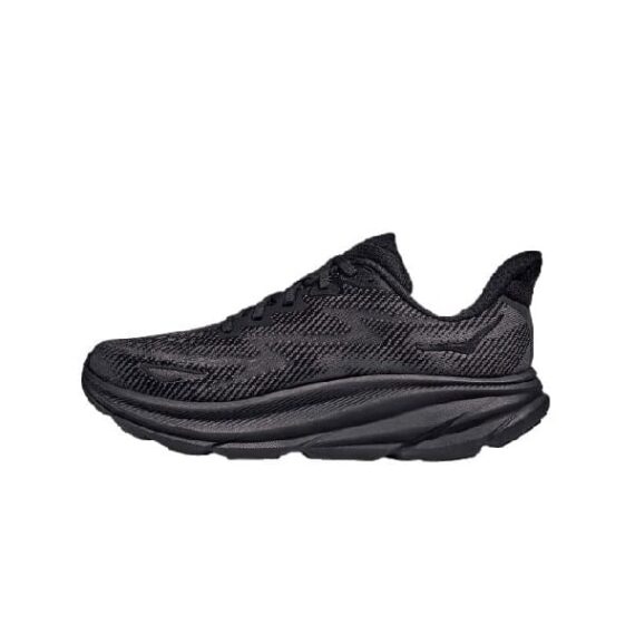 ⁦נעלי הוקה - HOKA Clifton 9 Gray Black⁩ – תמונה ⁦5⁩