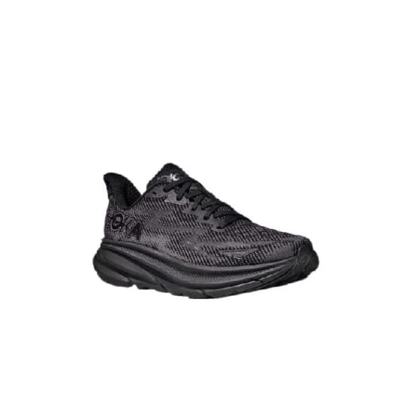 ⁦נעלי הוקה - HOKA Clifton 9 Gray Black⁩ – תמונה ⁦3⁩