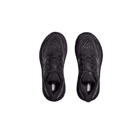 ⁦נעלי הוקה - HOKA Clifton 9 Gray Black⁩ – תמונה ⁦2⁩