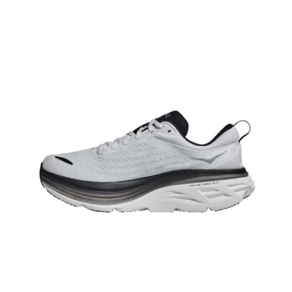 ⁦נעלי הוקה - HOKA Bondi 8 White Black⁩ – תמונה ⁦4⁩