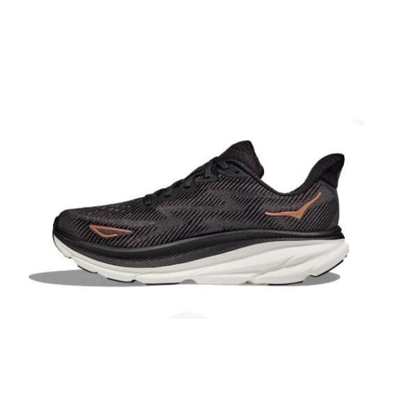 ⁦נעלי הוקה - HOKA Clifton 9 Black⁩ – תמונה ⁦5⁩