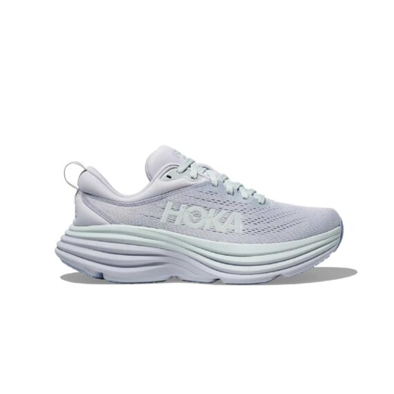 נעלי הוקה - HOKA Bondi 8 Silver