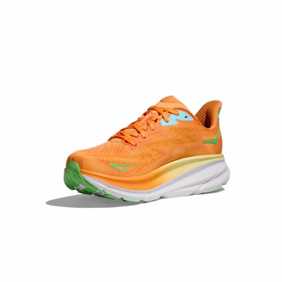 ⁦נעלי הוקה - HOKA Clifton 9 ange⁩ – תמונה ⁦5⁩