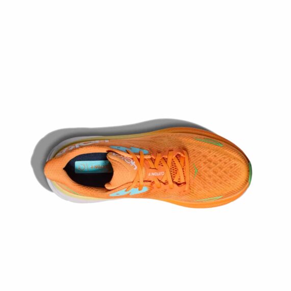 ⁦נעלי הוקה - HOKA Clifton 9 ange⁩ – תמונה ⁦3⁩