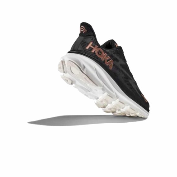 ⁦נעלי הוקה - HOKA Clifton 9 Black⁩ – תמונה ⁦5⁩