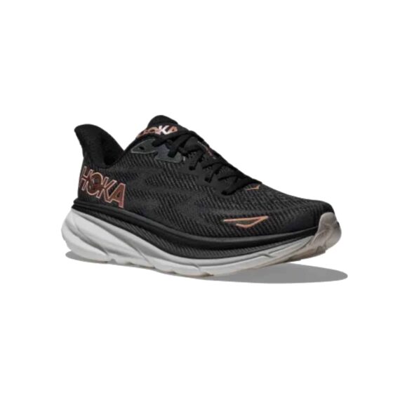 ⁦נעלי הוקה - HOKA Clifton 9 Black⁩ – תמונה ⁦7⁩