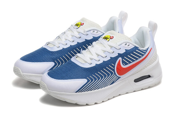 ⁦נעלי נייק נואקסיס Nike AIR MAX Nuaxis Blue White⁩ – תמונה ⁦2⁩