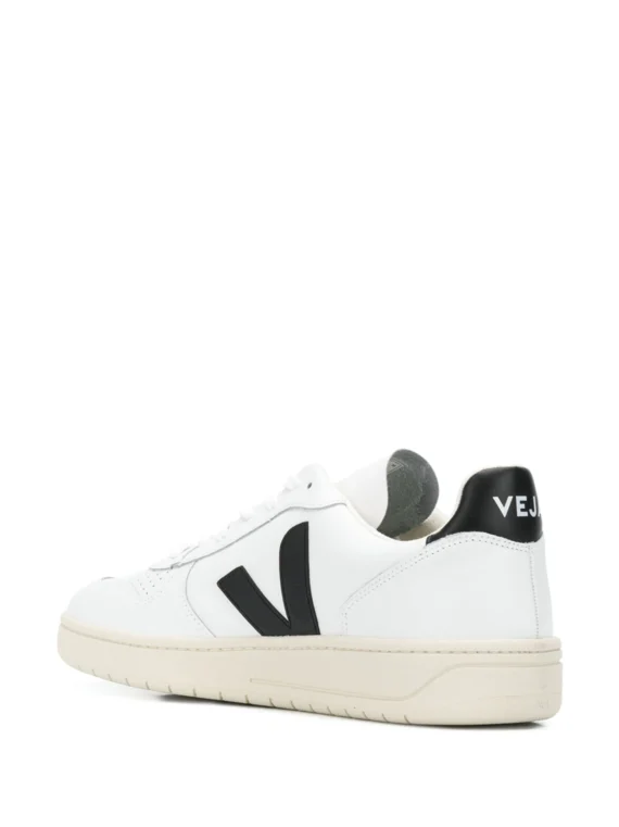 ⁦נעלי וג'ה - VEJA SHOES Black White⁩ – תמונה ⁦3⁩