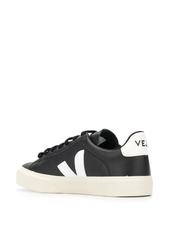 ⁦נעלי וג'ה - VEJA SHOES Black White⁩ – תמונה ⁦3⁩