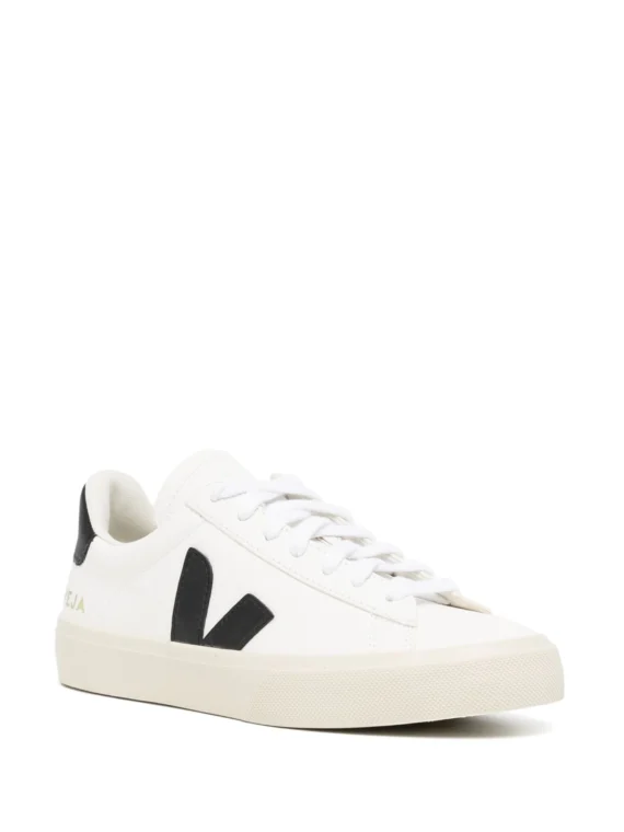 ⁦נעלי וג'ה - VEJA SHOES WHITE BLACK⁩ – תמונה ⁦2⁩