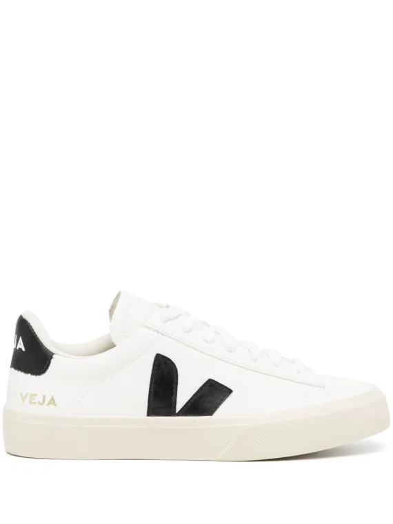 ⁦נעלי וג'ה - VEJA SHOES WHITE BLACK⁩ – תמונה ⁦5⁩