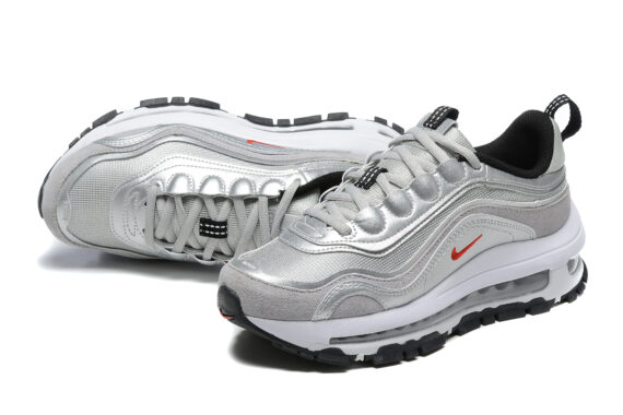 ⁦נעלי נייק- NIKE AIR MAX 97 Futura Silver⁩ – תמונה ⁦4⁩