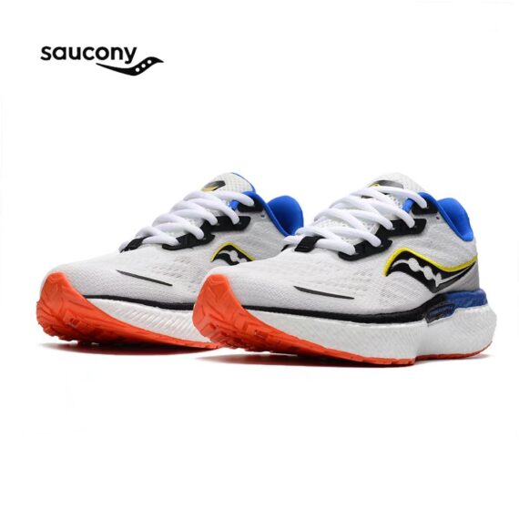 ⁦נעלי סאקוני - Saucony Triumph White⁩ – תמונה ⁦2⁩