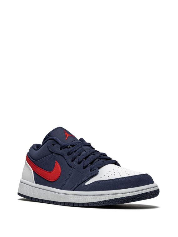 ⁦נייק ג'ורדן -NIKE AIR JORDAN 1 LOW - Blue⁩ – תמונה ⁦2⁩