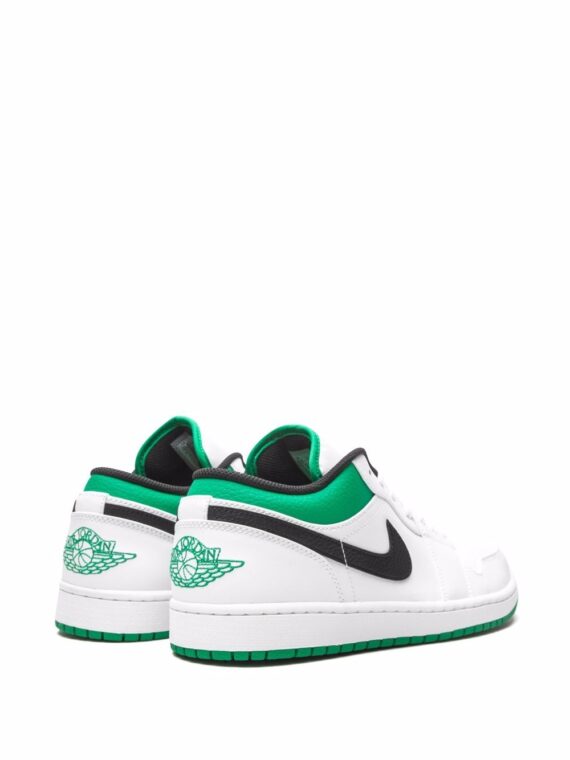 ⁦נייק ג'ורדן -NIKE AIR JORDAN 1 LOW - White/Lucky Green⁩ – תמונה ⁦3⁩