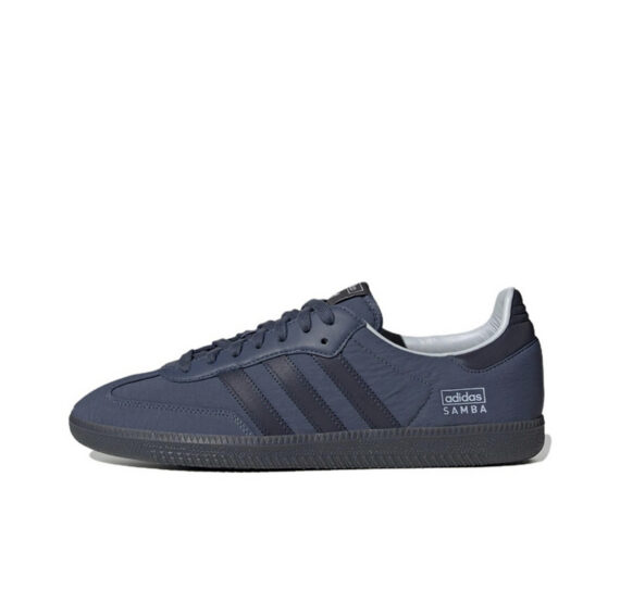 ⁦נעלי אדידס סמבה-Samba ADV Sneakers Dark Blue⁩ – תמונה ⁦2⁩