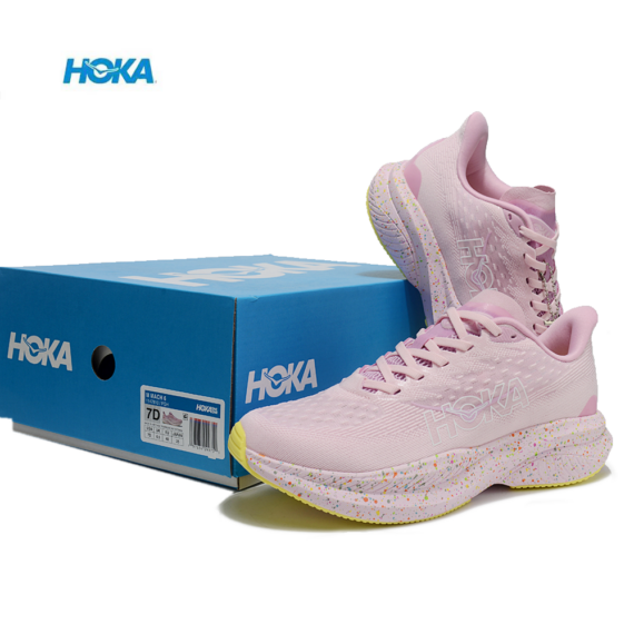 ⁦נעלי הוקה - HOKA MACH 6 Pink⁩ – תמונה ⁦6⁩