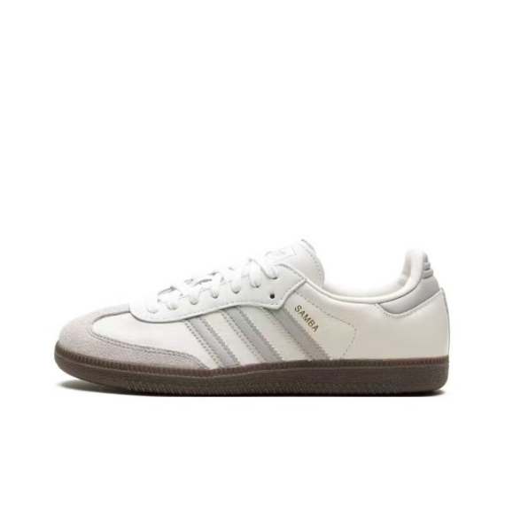 ⁦נעלי אדידס סמבה-Samba ADV Sneakers Off White⁩ – תמונה ⁦2⁩