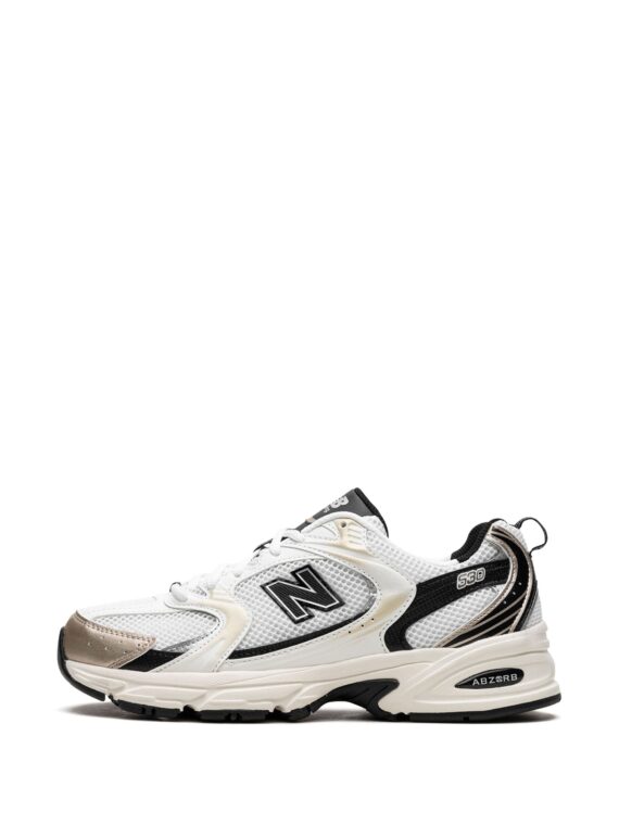 ⁦סניקרס ניו באלאנס NEW BALANCE 530 White/Black/Gold-tone⁩ – תמונה ⁦4⁩