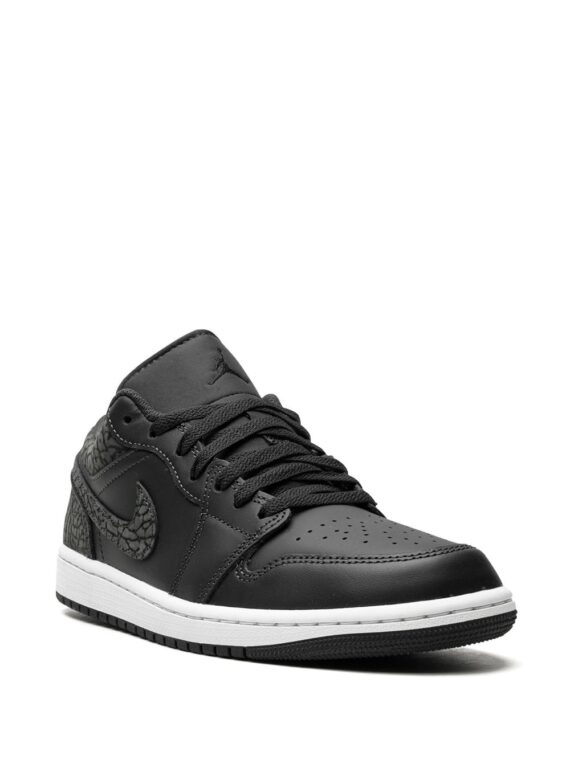 ⁦נייק ג'ורדן -NIKE AIR JORDAN 1 LOW - Black Elephant⁩ – תמונה ⁦2⁩