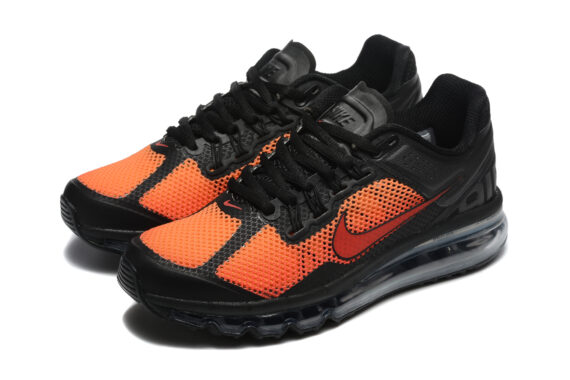 ⁦נעלי נייק - NIKE AIR MAX 2013 Black ange⁩ – תמונה ⁦5⁩