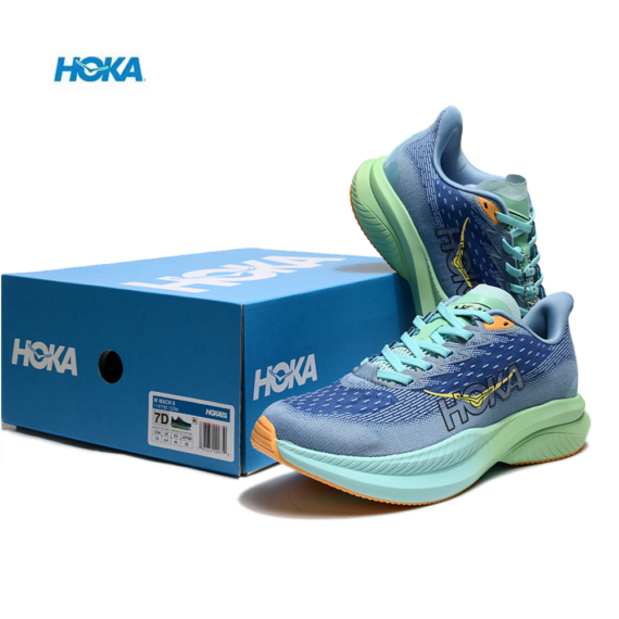 ⁦נעלי הוקה - HOKA MACH 6 Blue Pastel⁩ – תמונה ⁦4⁩