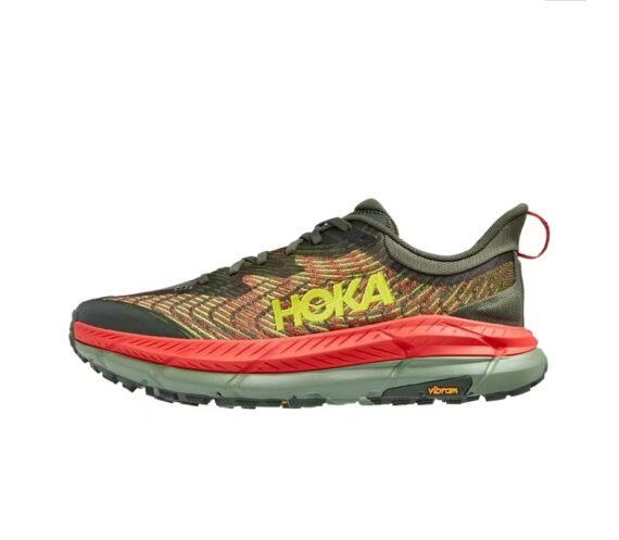 נעלי הוקה - HOKA ONE ONE Mafate Speed 4 MIX Red Gray