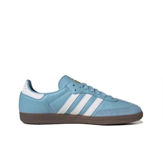 נעלי אדידס סמבה-Samba ADV Sneakers Sky Blue/White