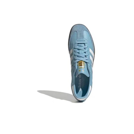 ⁦נעלי אדידס סמבה-Samba ADV Sneakers Sky Blue/White⁩ – תמונה ⁦6⁩